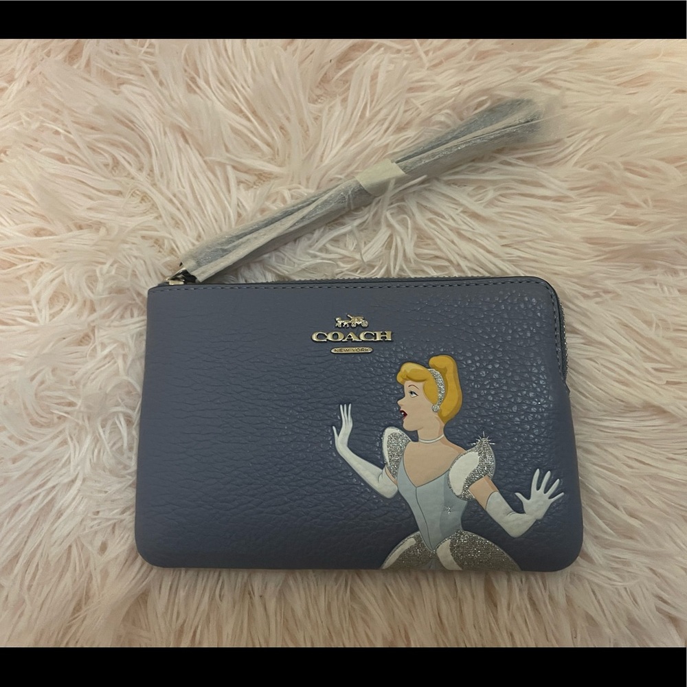 Coach x Disney Cinderella NWT wristlet